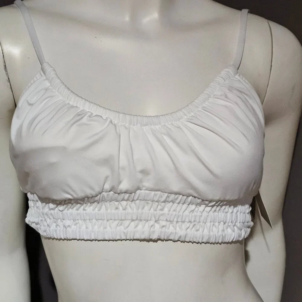 Becca Color Code Smocked Cami Bikini Top - Picture 2 of 10